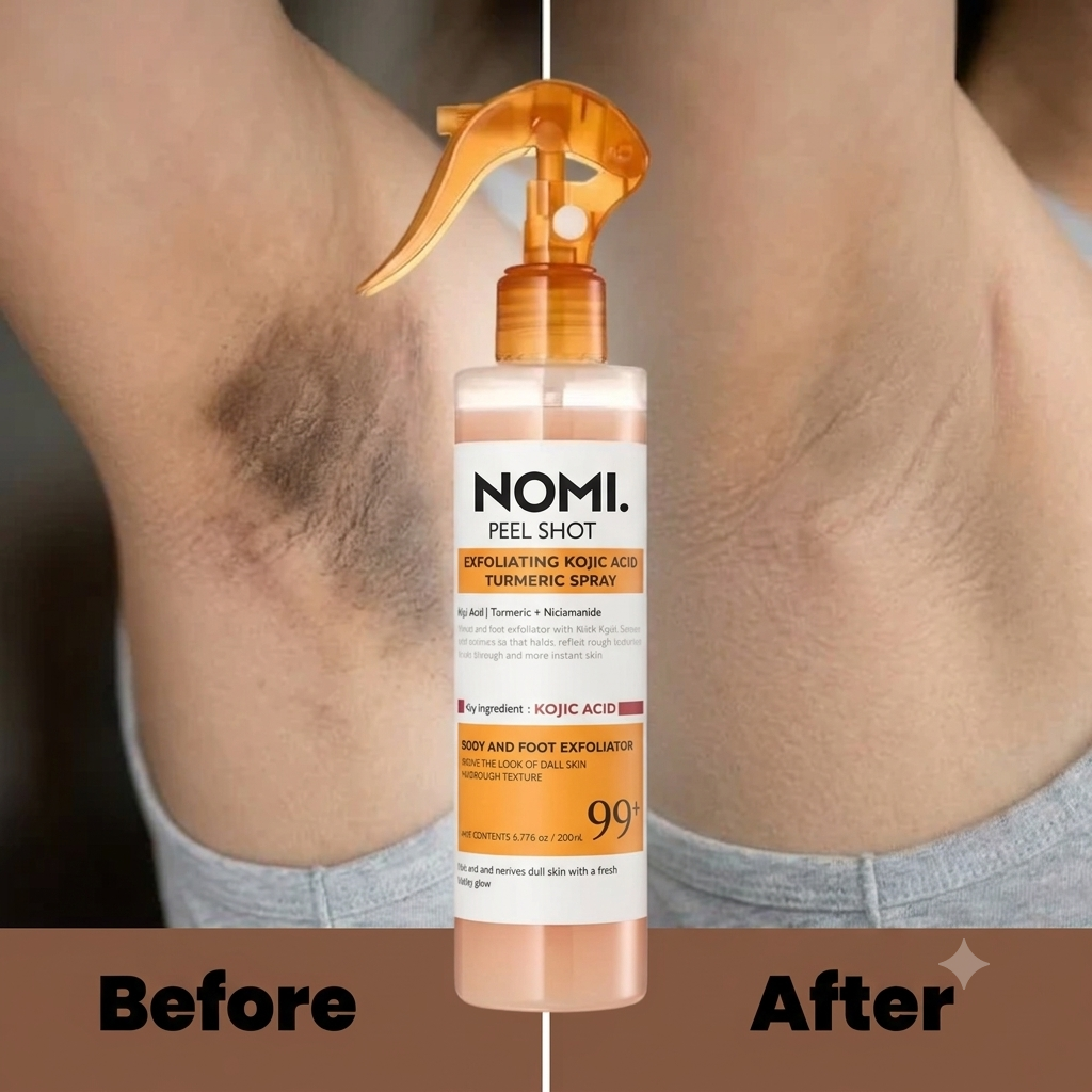 Body Peel Spray - Kojic + Turmeric