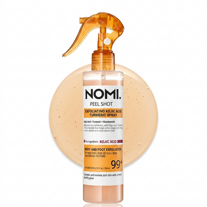 Body Peel Spray - Kojic + Turmeric